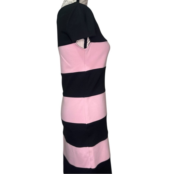 Yoana Baraschi | Black and Pink Striped Dress for Women Size Small - Picture 13 of 16